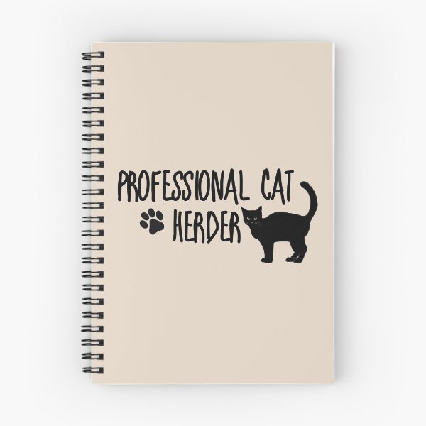 Item preview, Professional Cat Herder | Spooky Black Cat With Green Eyes designed and sold by nestoras28.