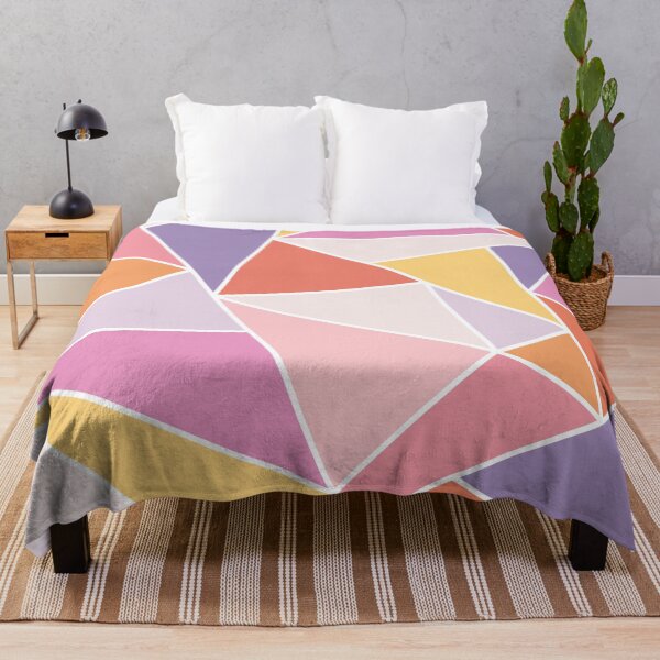 Item preview, Pastel Multi-color Triangle pattern 11 designed and sold by BLMcreations.