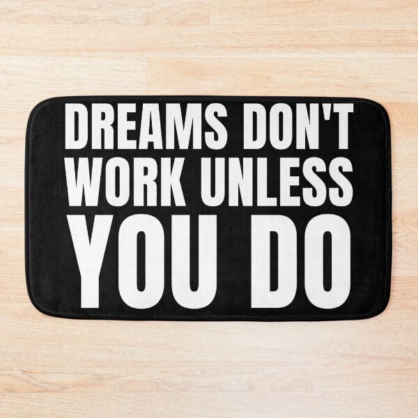 Item preview, Dreams don't work unless you do designed and sold by KingsManKind.