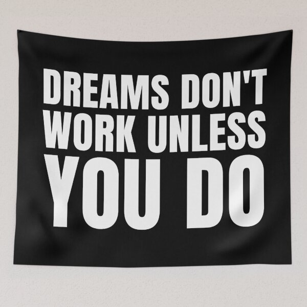 Item preview, Dreams don't work unless you do designed and sold by KingsManKind.