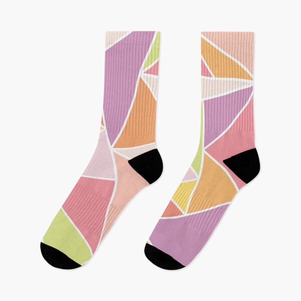 Item preview, Pastel Multi-color Triangle pattern 12 designed and sold by BLMcreations.
