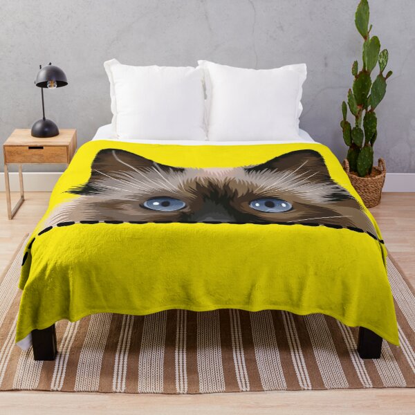 Item preview, Balinese Cat Peeking designed and sold by nameonshirt.