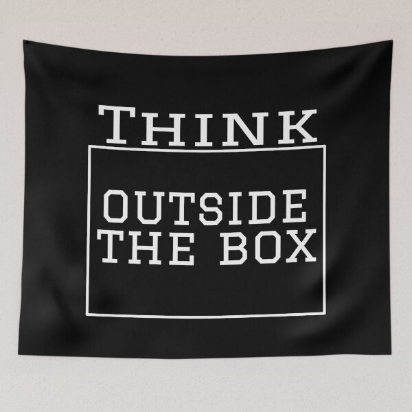 Item preview, Think outside the box designed and sold by Ivardesigner.