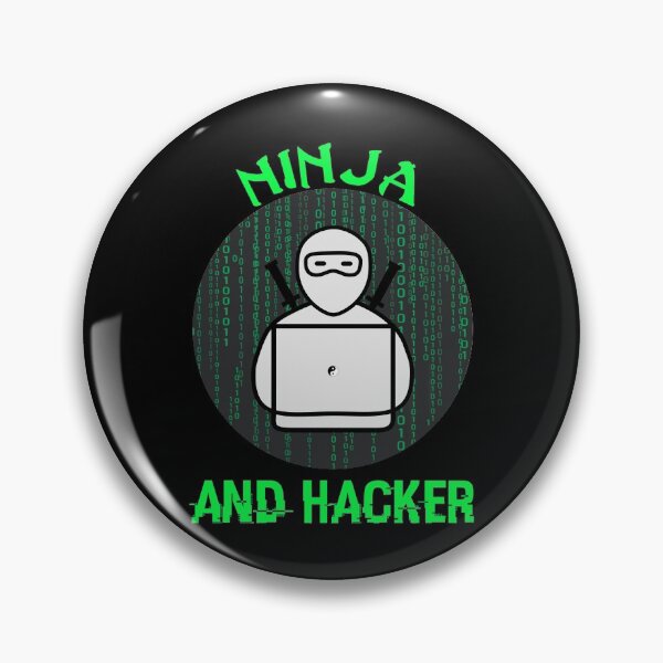 Item preview, Ninja and hacker designed and sold by nando270.