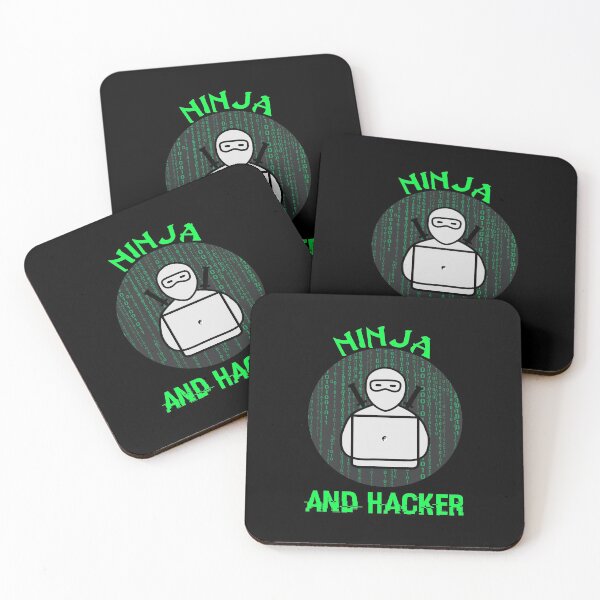 Item preview, Ninja and hacker designed and sold by nando270.