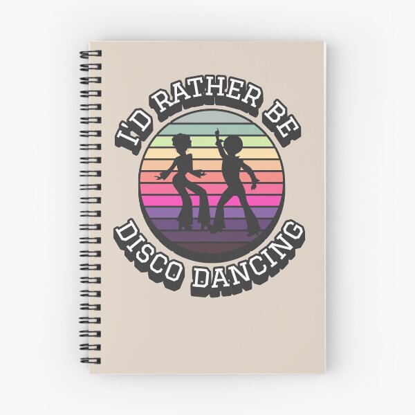 Item preview, I'd Rather Be Disco Dancing, Fun Retro 70's Disco Design designed and sold by TrulyEpoque.
