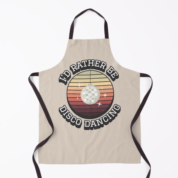 Item preview, I'd Rather Be Disco Dancing, Fun Retro 70's Mirror Ball Disco Design designed and sold by TrulyEpoque.