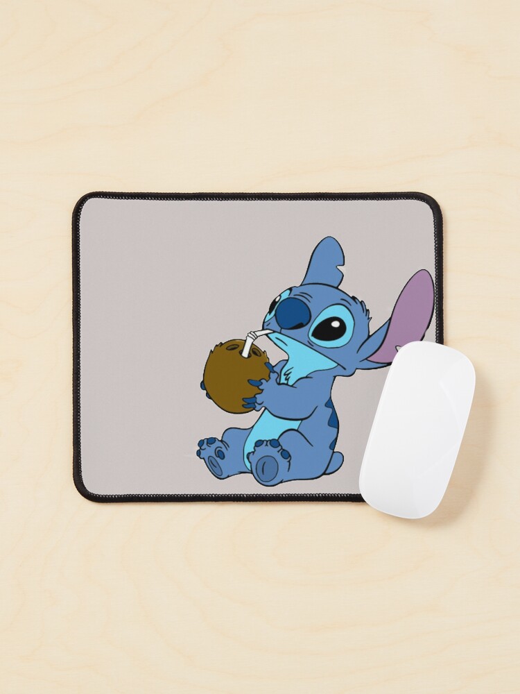 Stitch Aquarelle Mousepad Tapis de souris Art Print Decor option de  livraison express cadeau Nursery Art tapis de souris Lilo et Stitch le  vilain canard -  France