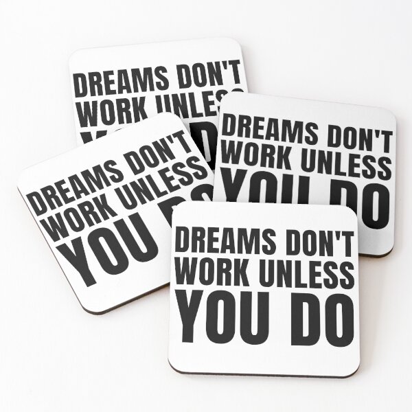 Item preview, Dreams don't work unless you do 3 designed and sold by KingsManKind.