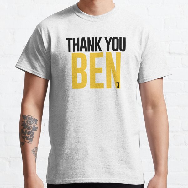 Thank You Big Ben Roethlisberger Thanks T Shirt