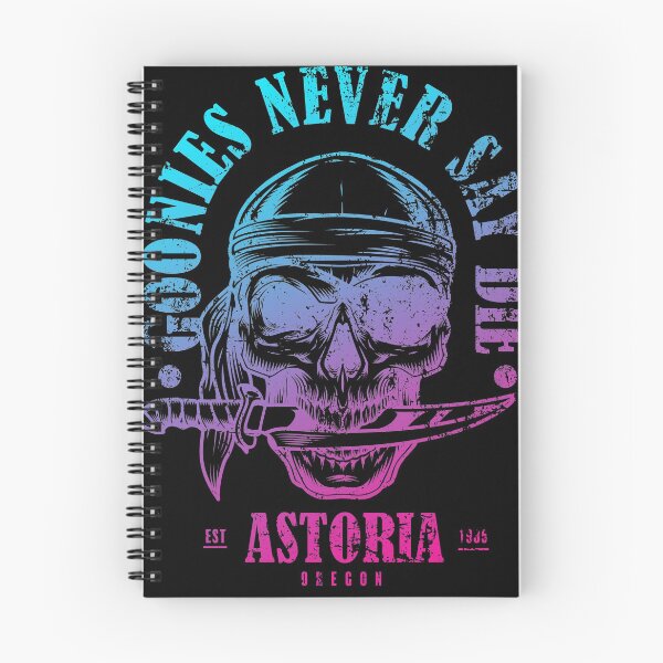Item preview, Goonies never say die - pirate skull  designed and sold by adenicholls.