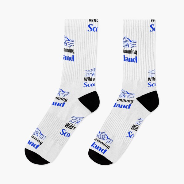 Item preview, Wild Swimming Scotland - Blue Text - Wild Swimming Tees  designed and sold by WildSwimming.