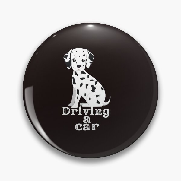 Item preview, dog driving a car  designed and sold by ghadirjo.