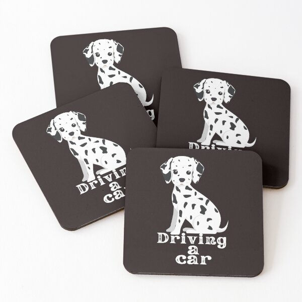 Item preview, dog driving a car  designed and sold by ghadirjo.