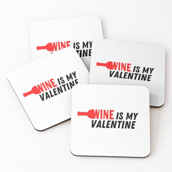 Artikelvorschau, Wein ist mein Valentinstag entworfen und verkauft von yennyz.