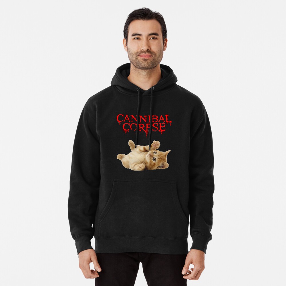 cannibal corpse pullover moletom com capuz