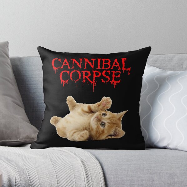 cannibal corpse Throw Pillow