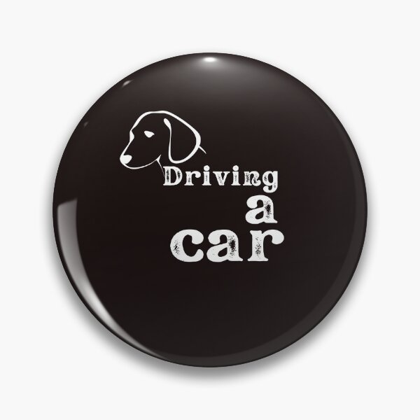 Item preview,  dog driving a car  designed and sold by ghadirjo.