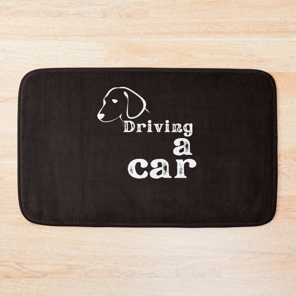 Item preview,  dog driving a car  designed and sold by ghadirjo.