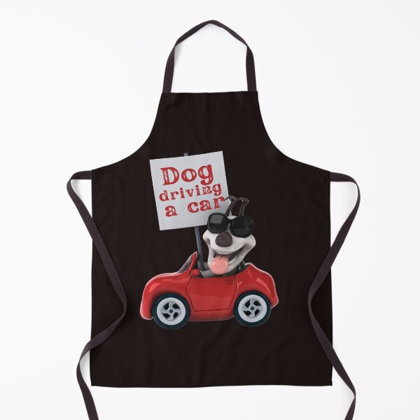 Item preview, dog driving a car designed and sold by ghadirjo.