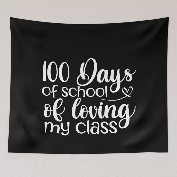 Item preview, 100 Days of School of Loving My Class designed and sold by AristoDesigner.