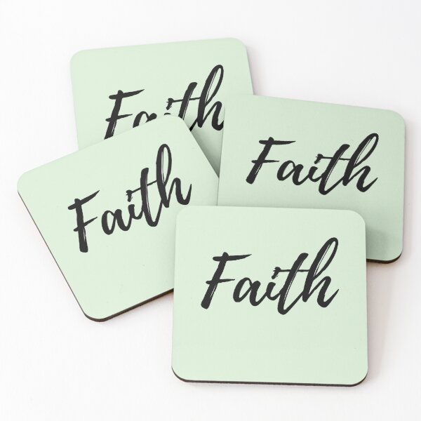 Item preview, Faith - Mint Background  designed and sold by ActionFocus.