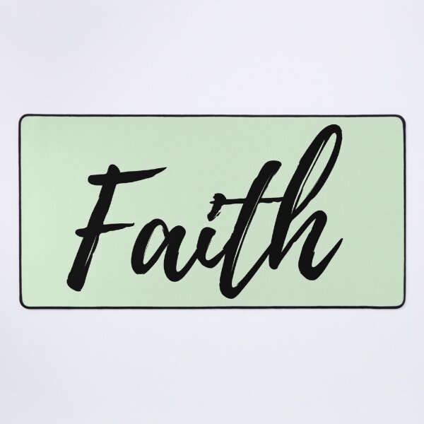 Item preview, Faith - Mint Background designed and sold by ActionFocus.