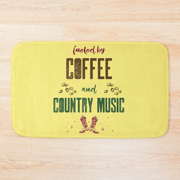 Item preview, Fueled By Coffee And Country Music. Country Music Fan designed and sold by Rebel-Design.