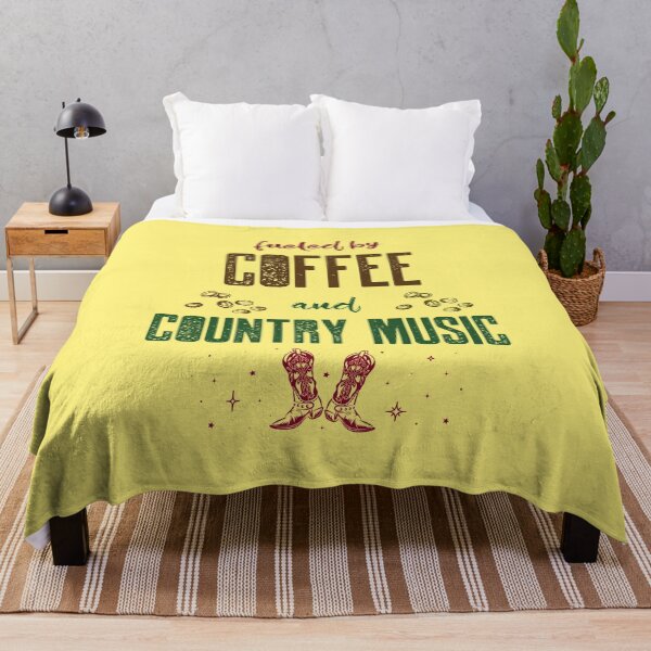Item preview, Fueled By Coffee And Country Music. Country Music Fan designed and sold by Rebel-Design.