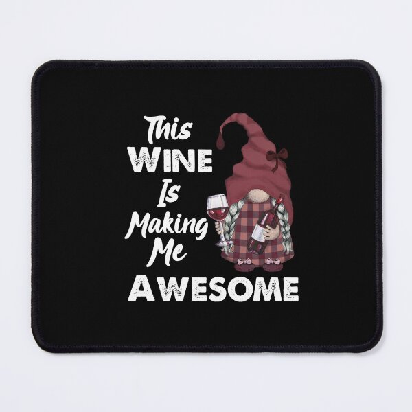 Item preview, This Wine Is Making Me Awesome designed and sold by SportyDogShop.