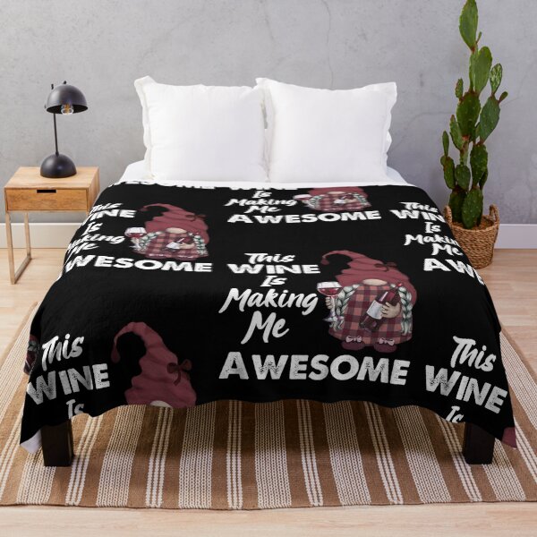 Item preview, This Wine Is Making Me Awesome designed and sold by SportyDogShop.