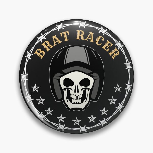 Item preview, Custom Brat Racer T-Shirt, Classic Motorcycle Enthusiast Graphic designed and sold by GO SHIRT-TEE.