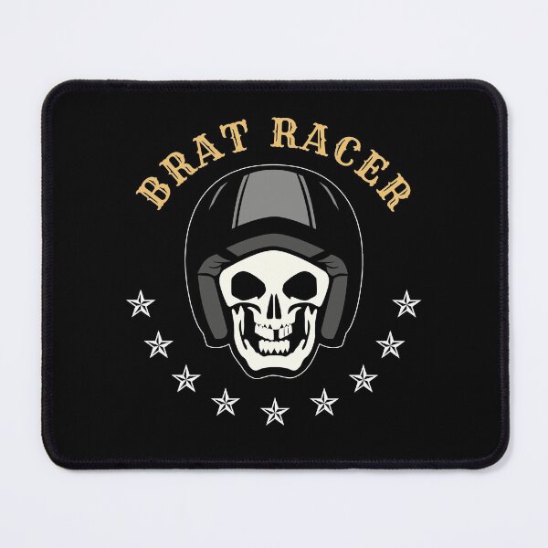 Item preview, Custom Brat Racer T-Shirt, Classic Motorcycle Enthusiast Graphic designed and sold by GO SHIRT-TEE.