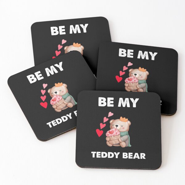 Item preview, Be My Teddy Bear, Valentines Teddy designed and sold by SportyDogShop.