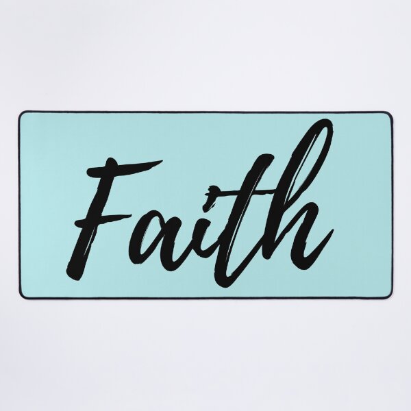 Item preview, Faith - Blue Background designed and sold by ActionFocus.
