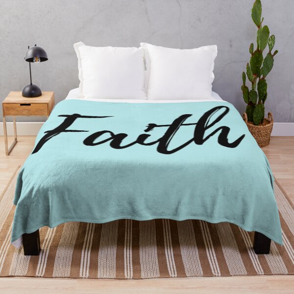 Item preview, Faith - Blue Background designed and sold by ActionFocus.