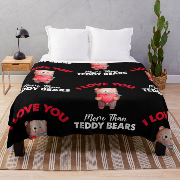 Item preview, I Love You More Than Teddy Bears designed and sold by SportyDogShop.