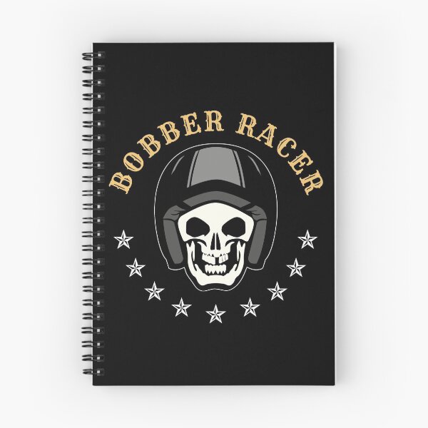 Artikelvorschau, Benutzerdefiniertes Bobber Racer T-Shirt, klassische Motorrad-Enthusiasten-Grafik entworfen und verkauft von GO SHIRT-TEE.