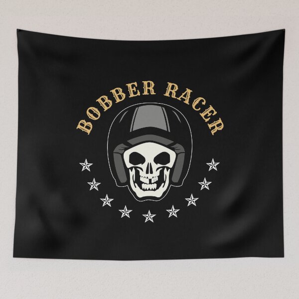 Item preview, Custom Bobber Racer T-Shirt, Classic Motorcycle Enthusiast Graphic designed and sold by GO SHIRT-TEE.