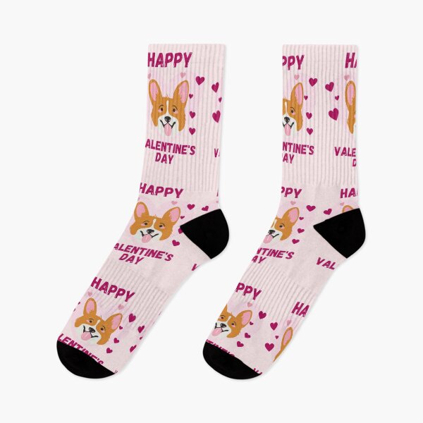 Artikelvorschau, Alles Gute zum Valentinstag - Corgi entworfen und verkauft von LukjanovArt.