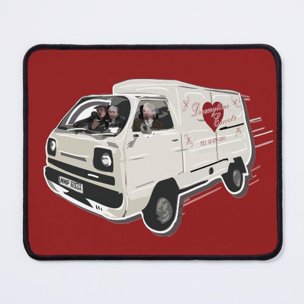 Item preview, Dreamytime Escorts Van - Honda - Mr Jolly Lives Next Door Inspired designed and sold by RetroTeeStudio.