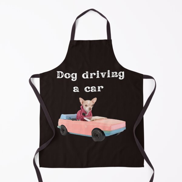 Item preview, dog driving a car designed and sold by ghadirjo.