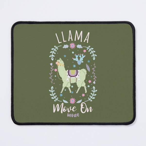 Item preview, Adorable llama is moving on mode. designed and sold by NineJuly.