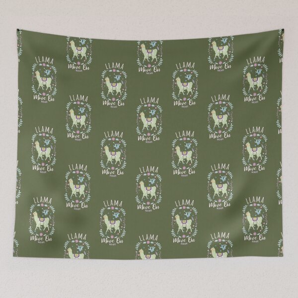 Item preview, Adorable llama is moving on mode. designed and sold by NineJuly.