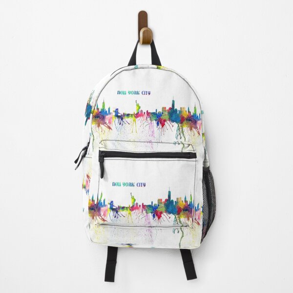 Item preview, New York Skyline with Impressionistic Blast designed and sold by artshop77.