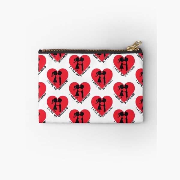 Item preview, I Love My Boyfriend Couple Heart designed and sold by dass-art.