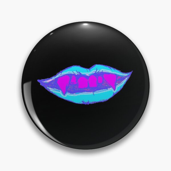Item preview, creepy vampire smile - dracula smile designed and sold by UnseenCreations.