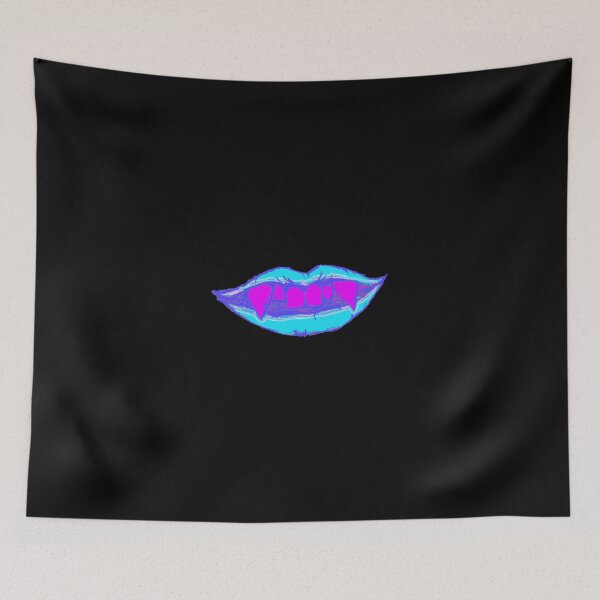 Item preview, creepy vampire smile - dracula smile designed and sold by UnseenCreations.