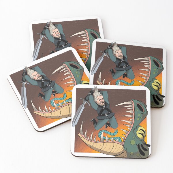 Item preview, Geralt of Rivia designed and sold by Maria Chiara Basile.