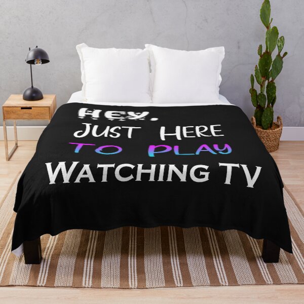 Item preview, Hey Just here to play Watching TV designed and sold by momshow.